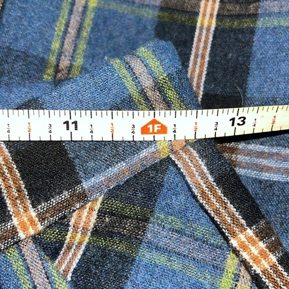 Britney J NWT McGregor Blue Tartan Check Pants. Size Medium - Picture 7 of 7